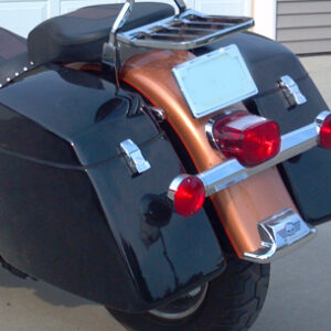 Quick Release Patrol Hardbags for Softail Heritage