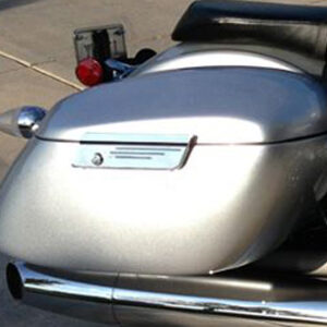 Quick Release Wide Hard Saddlebags for Roadliner